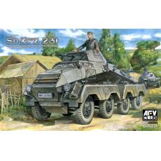 AFV CLUB 35231 1/35 WW II德國陸軍Sd.Kfz.231早期生產型8輪偵搜裝甲車