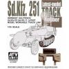 AFV CLUB 35081 1/35 WWII德軍Sd.kfz.251/ Sd.kfz11半履帶車最後期型膠塊鏈接履帶