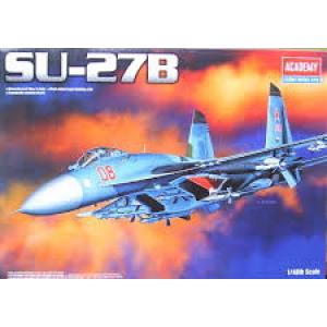 ACADEMY 12270 1/48 蘇聯.蘇霍伊公司 SU-27B '側衛'戰鬥機