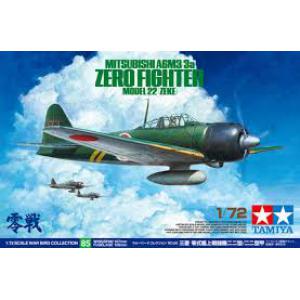 TAMIYA 60785 1/72  WW II日本.帝國海軍 '零式'二二型戰鬥機