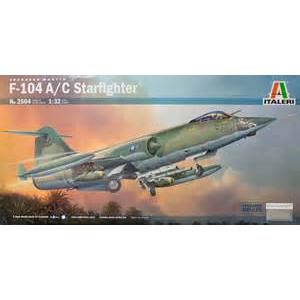 ITALERI 2504 1/32 美國.洛克希德公司 F-104A/C '星'戰鬥機