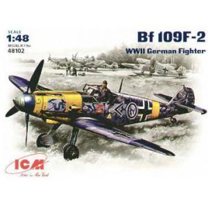 ICM 48102 1/48 WW II德國.空軍 梅塞施密特公司BF 109F-2戰鬥機