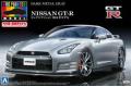 AOSHIMA 011355 1/24 日產汽車 R35 GT-R轎跑車/深鐵灰色車殼塗裝完成品/2014年