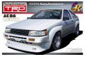 AOSHIMA 002704 1/24 豐田汽車 AE86 LEVIN N2式樣轎跑車 