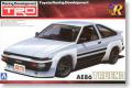 AOSHIMA 006337 1/24 豐田汽車 AE86 TRUENO N2轎跑車