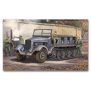 TRUMPETER 05530 1/35 WW II德國.陸軍 Sd.Kfz.6五噸半履带人員输送車