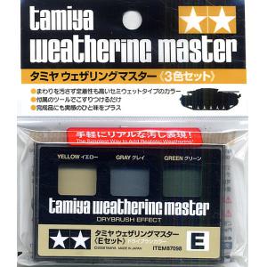 TAMIYA 87098  表面舊化組--E組 WEATHERING MASTER--E