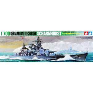TAMIYA 77518 1/700  WW II德國.海軍 '沙恩霍斯特'級'沙恩霍斯特/SCHARNHORST'戰鬥巡洋艦