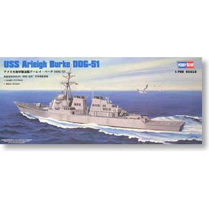 HOBBY BOSS 83409 1/700 美國.海軍  DDG-51'阿利勃克'級'阿利.柏克'飛彈驅逐艦