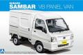 AOSHIMA 007389 1/24 速霸陸汽車 SAMBAR VB PANEL VAN貨車