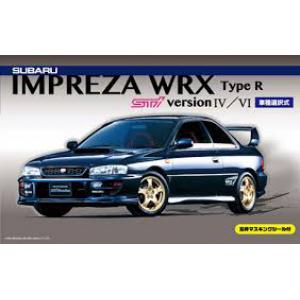 FUJIMI 039398-ID-99 1/24 速霸陸汽車 IMPREZA WRX TYPE R STI IV/VI轎跑車