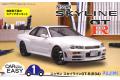 FUJIMI 077000 1/24 EASY CAR MODEL系列--$01 日產汽車 '天際線'R34 Skyline GT-R轎跑車/膠水不要