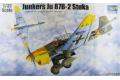 TRUMPETER 03214 1/32 WW II德國.空軍 容克斯公司JU-87B.2'斯圖卡'俯衝轟炸機