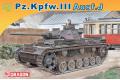 DRAGON 7372 1/72  WW II 德國.陸軍 Pz.kpfw.iii Ausf.j 三...