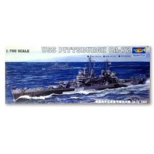 TRUMPETER 05726 1/700 WW II美國.海軍 CA-72 巴爾的摩級'匹茲堡'重巡洋艦/1944年