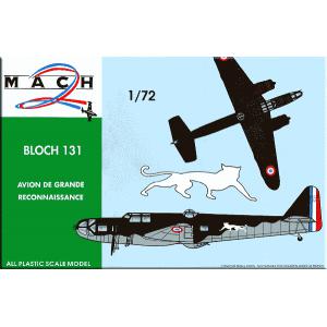 MACH 2 GP-014 1/72 二戰法國.空軍 '布洛克/BLOCH'-131轟炸機@@