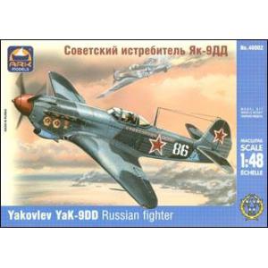 ARK MODELS 48002 1/48  WW II蘇聯.空軍 雅科夫列夫YAK-9DD戰鬥機@@