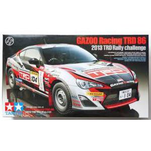 TAMIYA 24337 1/24 豐田汽車 86轎跑車/GAZOO RACING/2013年拉力賽事式樣