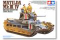 TAMIYA 35300 1/35  WW II英國.陸軍 '瑪蒂爾達二型'MK.III/IV步兵坦...