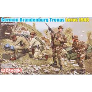 DRAGON 6743 1/35 二戰德國.陸軍 1943年LEROS戰役柏蘭登堡部隊人物