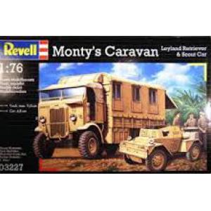 REVELL 03227 1/72 WW II英國.陸軍 Leyland Retriever卡車&偵查車情景組