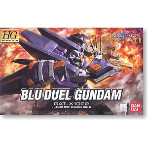 BANDAI 145938 1/144 SEED外傳--可動版#44 GAT-X1022蒼藍決鬥鋼彈 BLUE DUEL GUNDAM