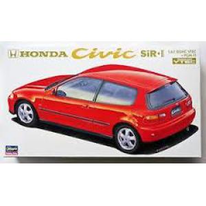 HASEGAWA 24006-CD-6 1/24 本田汽車 CIVIC SIR.II轎跑車