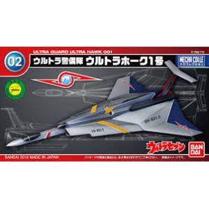 BANDAI 205982 鹹蛋超人機體收藏系列--#02 宇宙警備隊'鷹'001戰機 ULTRA HAWK 001