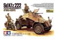 TAMIYA 35286 1/35 WW  II德國.陸軍 北非戰線Sd.Kfz.222輪型偵查車帶...