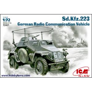 ICM 72421 1/72 WW II德國.陸軍 Sd.Kfz.223輪型無線電連絡車 @@