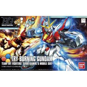 BANDAI 195958 1/144 HG版BUILD FIGHTERS#28 試驗燃燒鋼彈 TRY BURNING