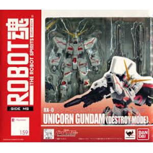 BANDAI 2239110 ROBOT魂 #R-159--RX-0 獨角獸鋼彈/毀滅模式 UNICORN GUNDAM