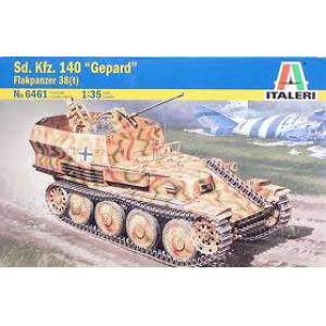 ITALERI 6461 1/35 WW II德國.陸軍 Sd. Kfz. 140 38(t)'獵豹'自行防空砲