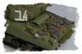 HOBBY BOSS 84801 1/48 WW II美國.陸軍 M4A1 (76)W'謝爾曼' 帶76mm主砲坦克