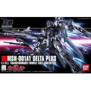 BANDAI 5059164 1/144 HGUC版--#115 MSN-001A1 DELTA PLUS鋼彈 ZELTA PLUS GUNDAM