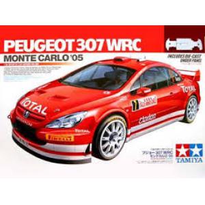 TAMIYA 24285 1/24 標緻汽車 307 WRC 賽車/2005年蒙地卡羅塗裝式樣2012年12月搭配蝕刻片ITEM10607改套限量特價(原不含改套1370元)