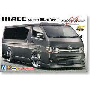 AOSHIMA 006658 1/24 豐田汽車 HIACE SUPER GL休旅車/2010年VER.I式樣