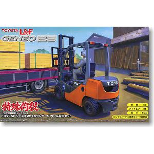 AOSHIMA 048269 1/32 特殊工作車系列--豐田汽車 GENEO 25堆高機