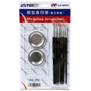 U-STAR UA-90023 模型專用上色筆 MODEL PAINTING SET