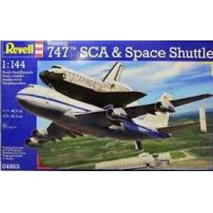 REVELL 04863 1/144 美國 波音飛機公司 BO-747 SCA &太空梭