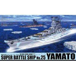 AOSHIMA 051238 1/700 劇場版.蒼瀾鋼鐵艦隊--#25 霧之艦隊.旗艦.WW II日本.帝國海軍 超弩級'大和/YAMATO'超級戰列艦