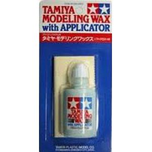 TAMIYA 87036 亮光水蠟組/ 附研磨用布 MODELING WAX & APPLICATOR