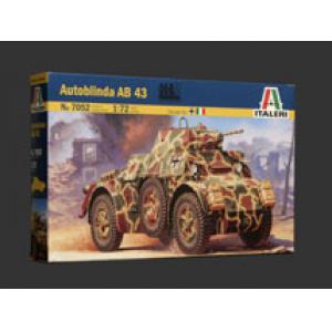 ITALERI 7052 1/72 WW II義大利.陸軍 AUTOBLINDA公司 AB-43型輪型裝甲車