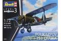 REVELL  03963 1/72 WW II蘇聯.空軍 波利卡波夫 I-153'柴卡/CHAIK...