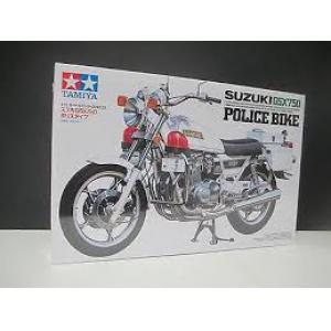 TAMIYA 14020 1/12 鈴木機車 GSX-750摩托車/警察車式樣