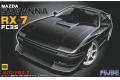 FUJIMI 038377-ID-158 1/24 馬自達汽車 SAVANNA RX-7 FC3S轎跑車