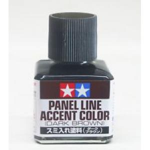 TAMIYA 87140 入墨線/漬洗WASH液(深棕色) PANEL LINE(DARK BROWN) 4950344071678