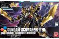 BANDAI 5058252 1/144 HG版BUILD FIGHTERS#055 黑騎士鋼彈 GUNDAM SCHWARZRITTER