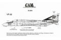 CAM 32-004 1/32 美國.海軍 F-4B'幽靈II'戰鬥轟炸機適用水貼紙/VF-32中隊式樣