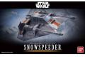 BANDAI 217734 1/48+1/144 星際大戰系列--雪地戰機套裝組 SNOWSPEEDER